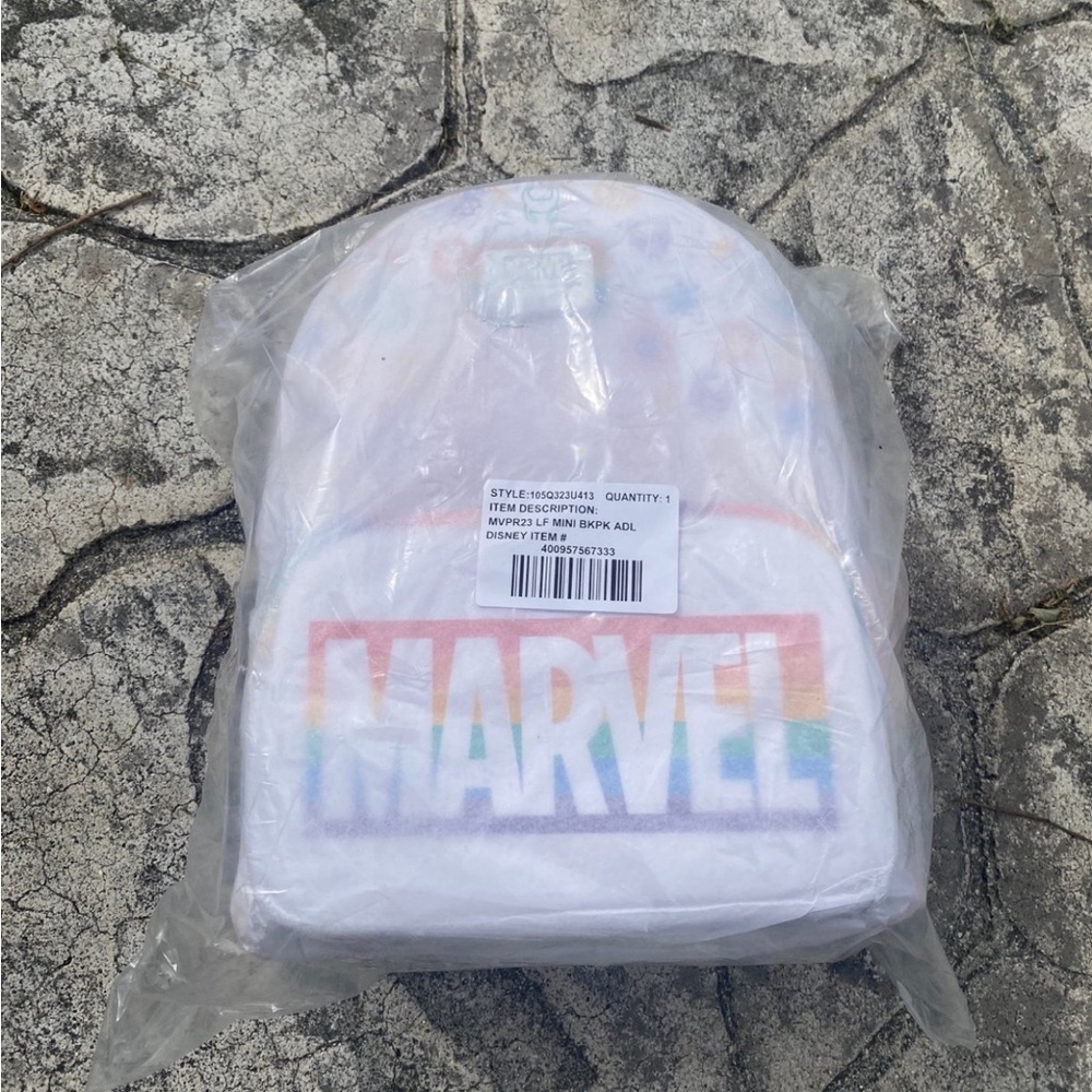 Marvel Pride Collection Loungefly Mini Backpack - Picture 6 of 6